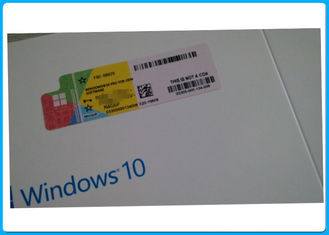 Microsoft Aktivasi online Windows 10 Coa Sticker Pro DVD / USB Retail Pack
