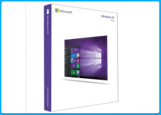Microsoft Windows 10 Pro Software Win10 paket ritel profesional dengan USB Free upgrade kunci OEM