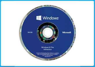 Microsoft Windows software 8.1 Professional OEM DVD dengan COA 64 Bit / 32 Bit