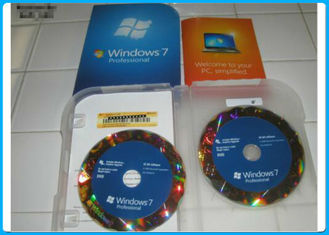 Microsoft Windows 7 Pro OEM Key Italia / Polandia / Inggris / Prancis Oem Pack
