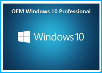 Genuine Microsoft Windows 10 Pro Software 32bit 64bit DVD Aktivasi Online Dengan Lifetime Warranty