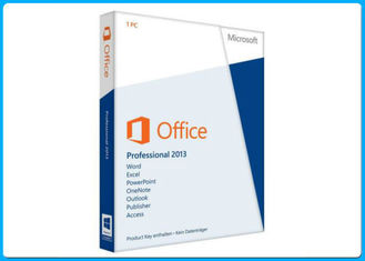 Microsoft Office 2013 Professional Software Pro ditambah ritel pack + standar Genuine License
