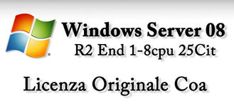 Win Server 2008 R2 Kewirausahaan, Windows Sever 2008 Software Standard Genuine License Key Retailbox