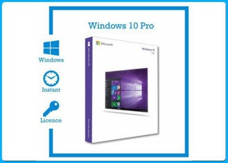 Microsoft Windows 10 Pro Software retail box 64 Bit jendela 10 versi lengkap Pack Retail