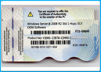 Win Server 2008 R2 Perusahaan OEM Pack 1-4 cpu standar 5 CLT jendela memutuskan software