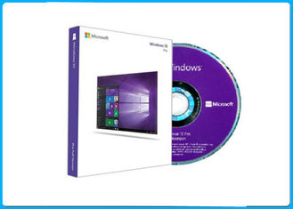 Microsoft Windows 10 Pro Software 64 bit DVD OEM License key OEM / Inggris / Perancis / korea / Spanyol aktivasi seumur hidup