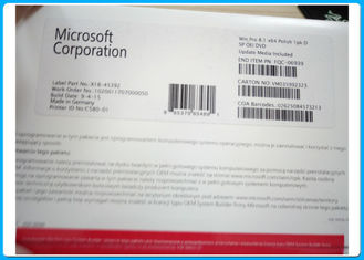 Microsoft Windows 8.1 - Full Version Paket OEM Polandia 32-Bit dan 64-bit BRAND NEW Polish