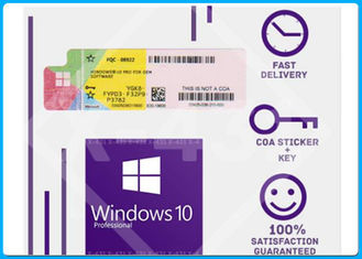 Genuine Windows 10 pro COA License Sticker 32 / 64bit untuk garansi seumur hidup setelah aktivasi online