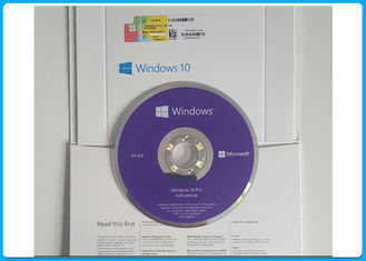 32/64 BIT DVD Windows 10 Paket Pro, Microsoft Windows 10 Depan 64 Bit Versi OEM 1709