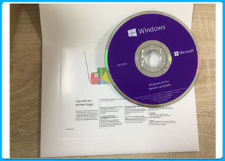 Aktivasi online Windows10 pro versi bahasa Spanyol Oem License Key + Genuine DVD Disk