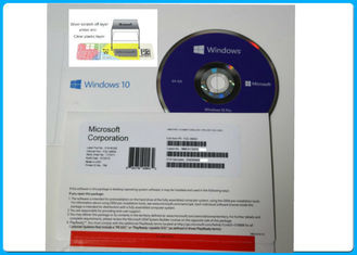 Perangkat Microsoft Windows 10 Pro + Kunci asli, disk DVD windows10 64bit