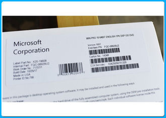 windows otentik lisensi Microsoft Windows 10 Pro Paket Perangkat Lunak OEM 32/64 Bit Kode Kunci
