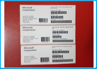 Microsoft Windows 10 Versi Lengkap Perangkat Lunak FQC-08929 Kunci OEM Untuk Komputer / Laptop
