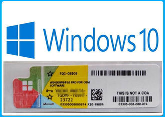 100% Aktivasi Online Microsoft Windows 10 Pro Software / Windows 10 Oem Product Key