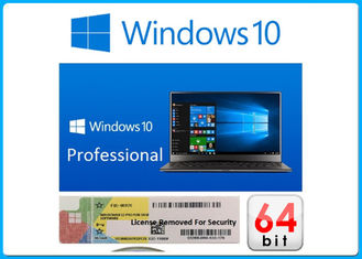 Multi Bahasa Win 10 Pro Microsoft Coa Sticker 32bit 64bit Oem Key Untuk Komputer