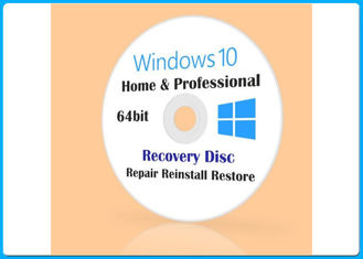 Win 10 Pro 32 / 64BIT DVD Microsoft Windows Softwares Customizable FQC COA X20