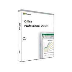 1.6GHz 64 BIT Microsoft Office Professional 2019 Kartu Kunci DVD Coa RAM 2GB