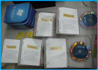 komputer Windows 7 Pro Retail Box Windows 7 Softwares dengan COA sticker