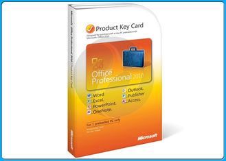 Versi lengkap Microsoft Office 2010 Professional Retail Box software komputer kantor