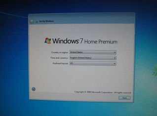 Versi FPP Key Microsoft Windows Softwares Windows 7 Home Premium 64 Bit penuh Retail Box