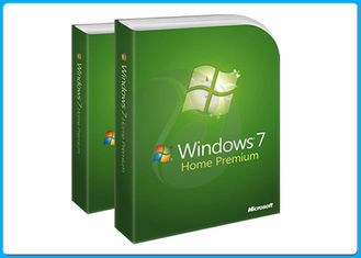 Windows 7 Pro jendela Box Retail 7 rumah 32bit premium asli x 64 bit Retailbox