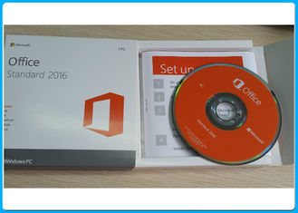 Genuine Microsoft Office STANDARD 2016 COA / Key / Lisensi dengan media DVD
