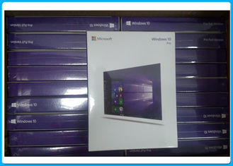 32 bit / 64 bit Microsoft Windows 10 Pro Software Retail Box Windows 10 profesional