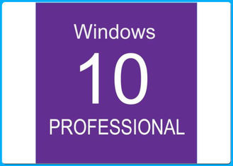64 Bit DVD OEM Lisensi Microsoft Windows 10 Pro Software, win10 pro / Home oem pack