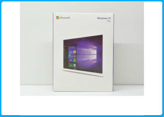 64 Bit Box Retail Pack Microsoft Windows 10 Pro Software, windows 10 kotak ritel
