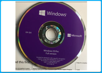 Microsoft Windows 10 Pro Software OEM Pack, menang 10pro penuh versi 64 bit / 32 bit