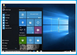 Aktivasi Online Microsoft windows 10 Pro perangkat lunak Inggris / Prancis / Rusia / Spanyol / Jerman