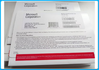 Jerman 64 Bit Asli Perangkat Lunak Microsoft Windows 10 Pro OEM Pack