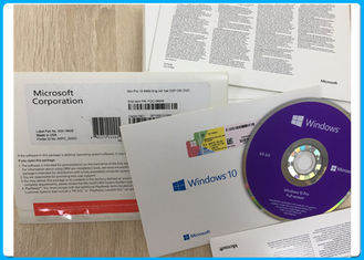 Bahasa Mulit Perangkat Lunak Microsoft Windows 10 Pro 64bit DVD Disk + Kunci Lisensi Asli