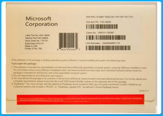 oem pack Secara global Microsoft Windows 10 Pro Software Produk OEM kunci Multi bahasa Full version